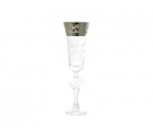 Бокалы для шампанского GN1501 GLASSTAR Свадьба сердце 0,2л 2пр. стекло