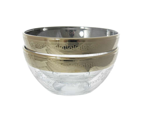 Салатники GN1_1449_1 GLASSTAR "Барокко" d-15,8см 2пр. стекло кругл.