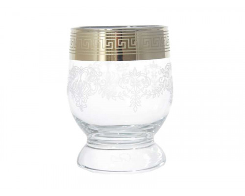 Стаканы для виски GN975 GLASSTAR "Барокко" 0,31л 6пр. стекло