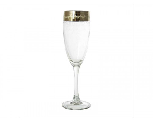 Бокалы для шампанского TN56_1687_3 GLASSTAR Марсель 0,17л 6пр. стекло