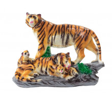 Копилка "Тигры семья" 0583 керам. гипс