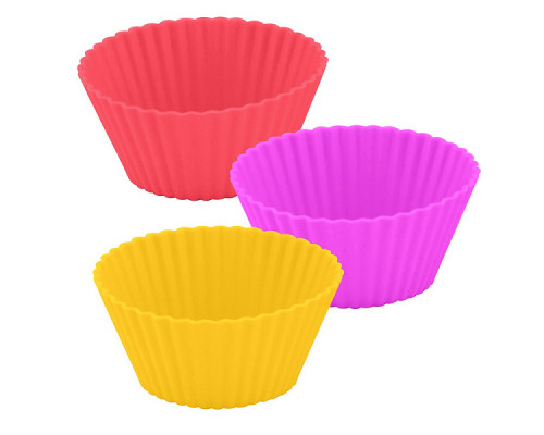 Формы для маффинов и желе VL80-290 "Круг" 6шт. силик.