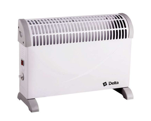 Конвектор D-3006 Delta 2000Вт 58x13x39,5см. метал. белый