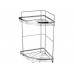 Полка 2ярус. COZY-CR-2(312067) углов. 24,5х24,5х38см.