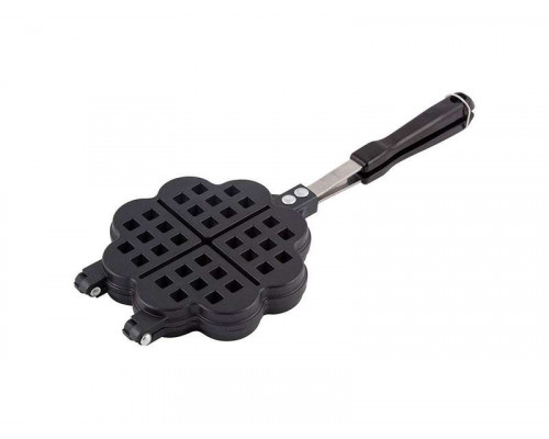 Вафельница механ. MAL-02WF(005385) Mallony 35,5х14,5х2,8см. ант. покр. черн.