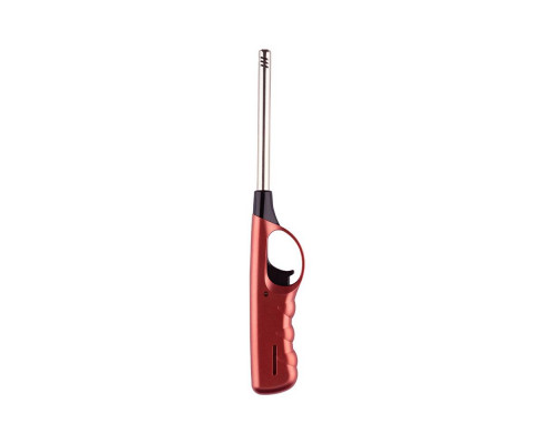 Зажигалка газовая ECOS 68M-R(157822) с газом красн.
