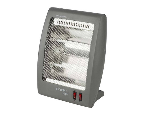 Обогреватель кварцевый EN-505(020400) Engy 800Вт mini 34х28х14см. серый
