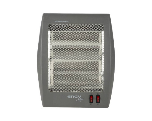 Обогреватель кварцевый EN-505(020400) Engy 800Вт mini 34х28х14см. серый