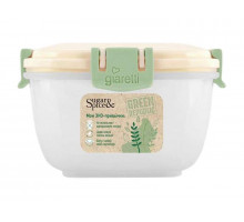 Контейнер вакуум. SE2243GR 1,2л квадрат. пластик Green Republ