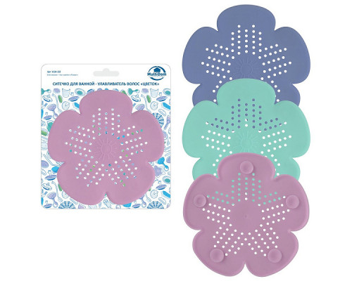 Ситечко для ванны VL34-132 "Цветок"