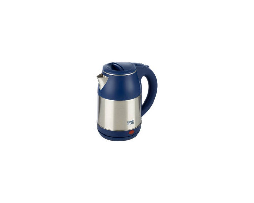 Чайник электрический Homestar HS-1034 синий метал. диск 1,8 л 1500 Вт