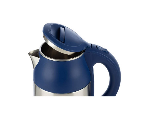 Чайник электрический Homestar HS-1034 синий метал. диск 1,8 л 1500 Вт
