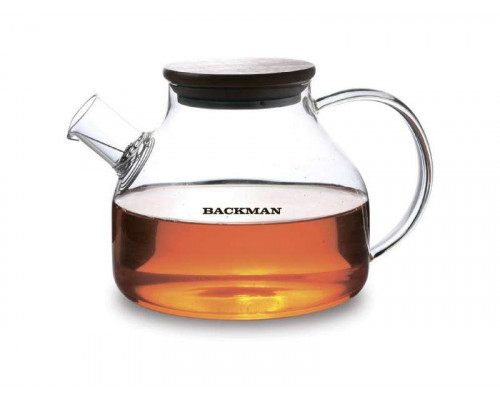 Заварочный чайник BM-0316 BACKMAN 1200мл. стекло