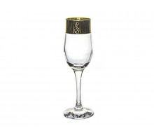 Бокалы для шампанского TAV321-160/S ПромСИЗ Флора 0,2л 6пр. стекло прозрачн.
