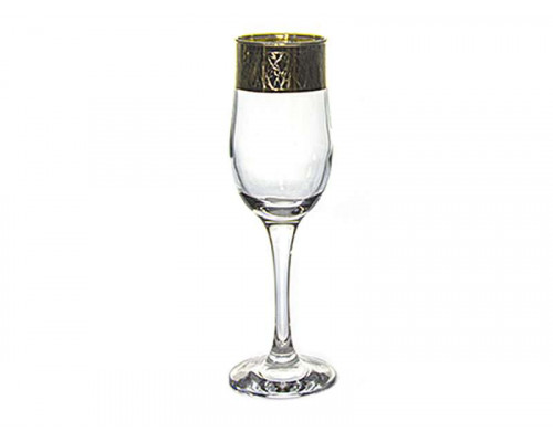 Бокалы для шампанского TAV321-160/S ПромСИЗ Флора 0,2л 6пр. стекло прозрачн.