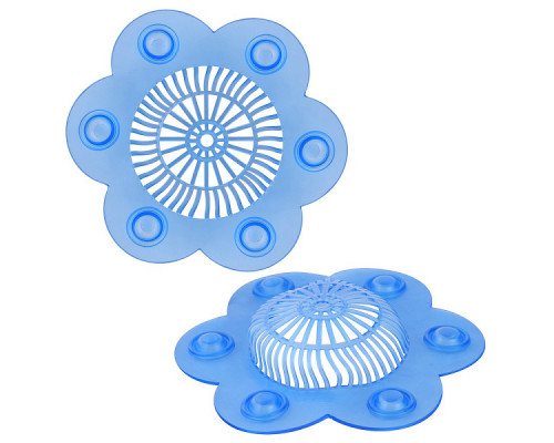 Ситечко для раковины DH34-35 "Цветок" 12,5см. пластик