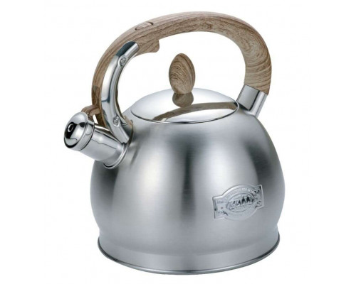 Чайник KELLI KL-4562 3л нерж сталь свисток серебристый