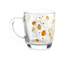Кружка Pasabahce 55531SLBD16 "Orange", 0,34 л, стекло