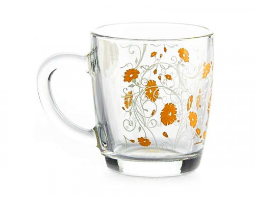 Кружка 55531SLBD16 Pasabahce "Orange" 1пр. 0,34л стекло