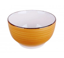 Салатник HMN210902BOWL "Браш" 14см. 630мл. керам. оранжевый