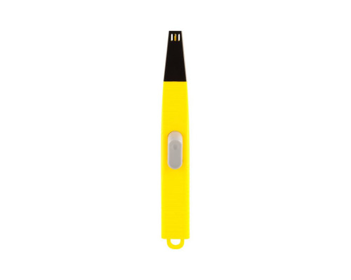 Пьезозажигалка HS-1206(102773) Energy пластик желтый