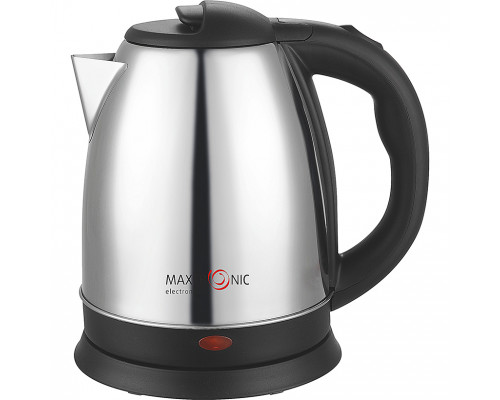Чайник электрический Maxtronic MAX-305A черный нерж.ст. диск 1,8 л 1500 Вт