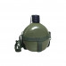 Фляга походная CB-2014(991017) ECOS на ремне 1л. алюм.