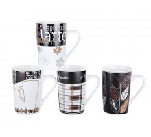 Кружка КОРАЛЛ 5374, 0,38 л, керам., микс
