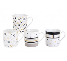 Кружка КОРАЛЛ 5380, 0,3 л, керам., микс