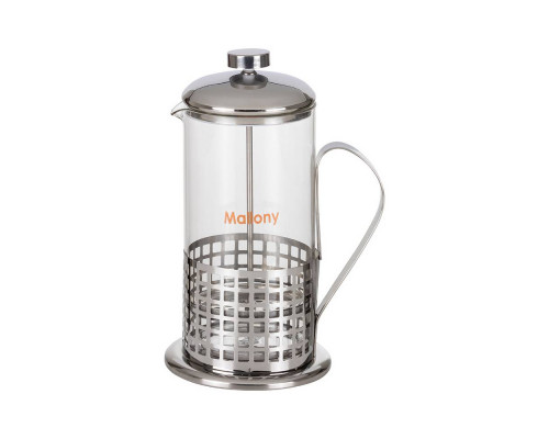 Френч-пресс B511(950064) Mallony CELLULA 1л. нерж. ст.