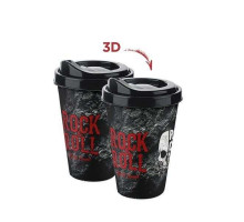 Стакан AP-9051 Titiz Coffee 3D" 0,4л пластик