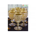Бокалы для вина 74-131 ФэнТорг 0,25л 6пр. стекло желт.