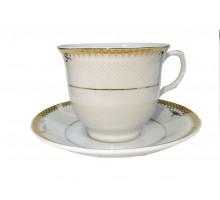 Чайный сервиз 75-905 ФэнТорг 0,2л. 12пр. керам. бел-золот.
