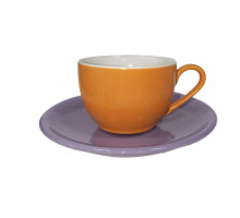 Кофейный сервиз K6-004 ФэнТорг 0,1л. 12пр. керам. фиол-оранж.