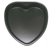 Форма для выпечки HoffMann HM3059 22,8х21,3х3см. ант. покр. "Сердце" сталь