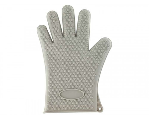 Прихватка-перчатка Mallony PRETTO 007235 27см силикон белый