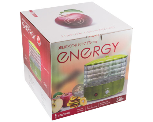 Электросушилка для продуктов EN-552(152536) Energy 6,3л 230Вт электр. d-27,5см. 5поддон.