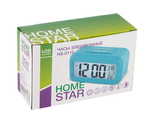 Часы электронные HS-0110(104306) Homestar голубой