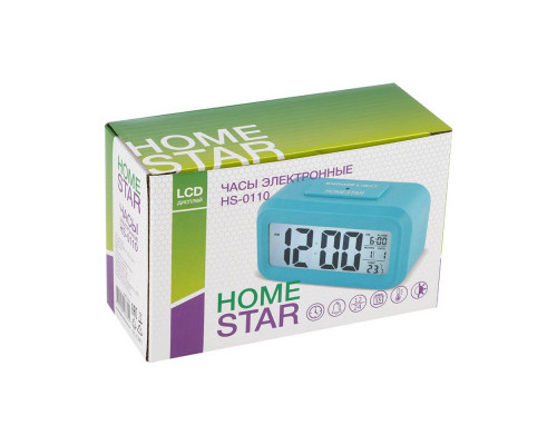 Часы электронные HS-0110(104306) Homestar голубой