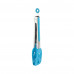 Щипцы кухонные Mallony Tongs-05 103500 26,5см пластик серебристый/голубой