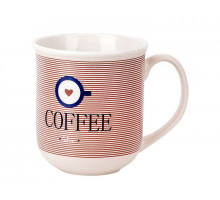 Кружка 2410060-1 "COFFEE ", 0,38 л, фарф.