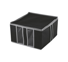 Кофр (312618) "Black"для хранения одеял подушек и пледов
