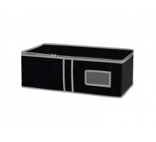 Ящик универсальный для вещей (312615) "Black" 60х30х20см.