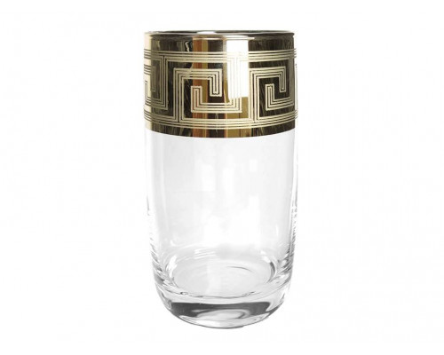 Стаканы высокие GN9369 GLASSTAR "Греция" 0,33л 6пр. стекло прозрачн.