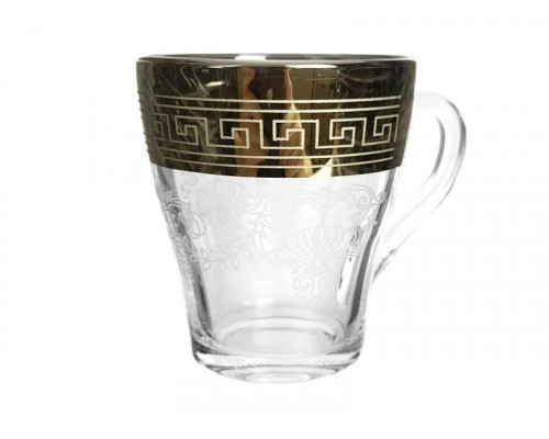 Кружки набор GLASSTAR Барокко GN1649 0,25л 2пр. стекло