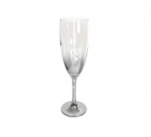 Бокалы для шампанского набор GLASSTAR Черное море Омбре RNBSO1687 0,17л 6пр. стекло