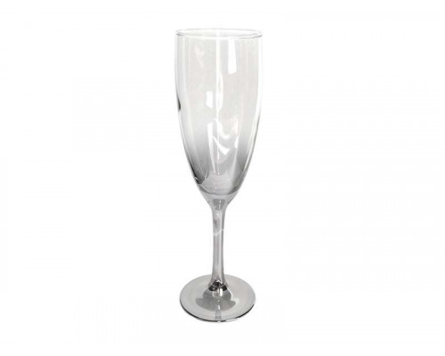 Бокалы для шампанского набор GLASSTAR Черное море Омбре RNBSO1687 0,17л 6пр. стекло