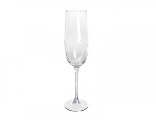 Бокалы для шампанского набор GLASSTAR Черное море Омбре RNBOS8162 0,17л 3пр. стекло
