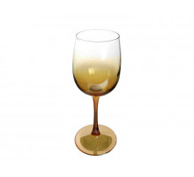 Бокалы для вина набор GLASSTAR Карамельный Омбре RNKO8164 0,3л 3пр. стекло корич.