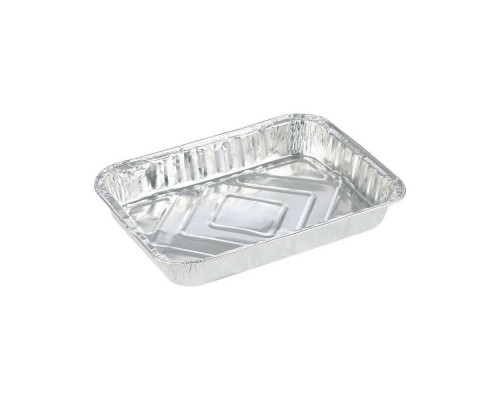 Форма для выпечки Mallony Lamina(104356) 22х16х3,5см. прямоугол. однораз.  фольга